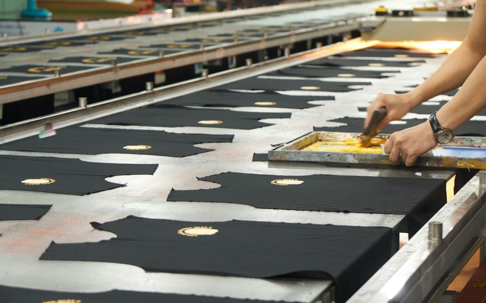 Presse à chaud utilisée pour l'impression par sublimation sur textile